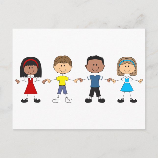 School Children Postcard (Front)