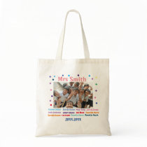School Class photo thank you teacher gift team Tote Bag School Class photo thank you teacher gift team Tote Bag