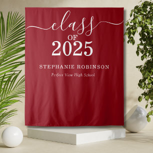 School Class Year Graduation Backdrop Prop