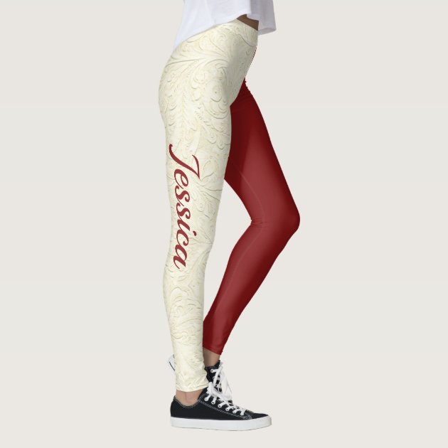 cream yoga pants