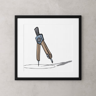 School Compass Poster