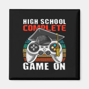 School Complete Video Game Senior Graduation Gift Magnet