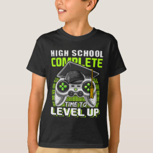 School Complete Video Game Senior Graduation Gift T-Shirt