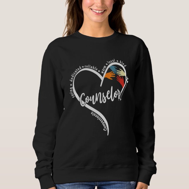 School Counselor Appreciation Funny Counseling Wee Sweatshirt (Front)