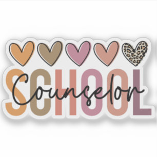 School Counselor Back To School Counseling Teacher Sticker