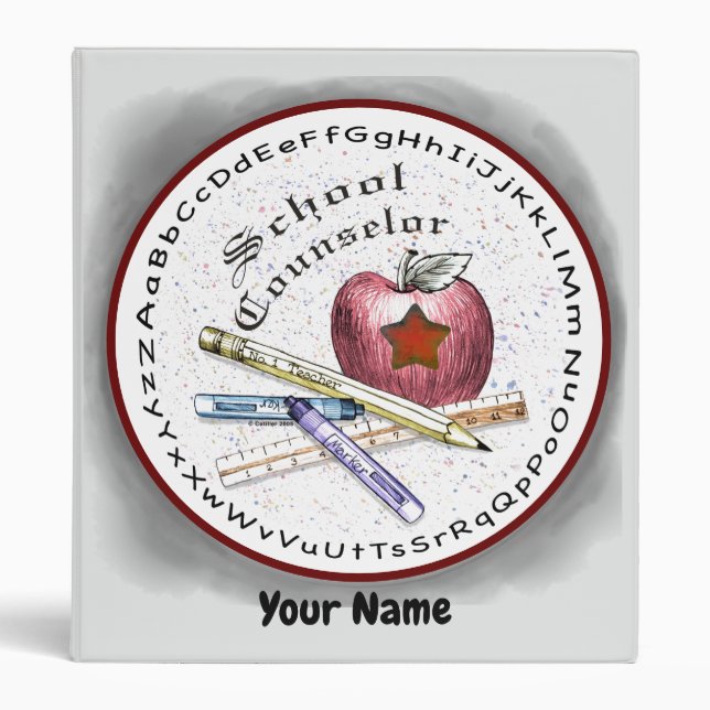 School Counselor Binder (Front)