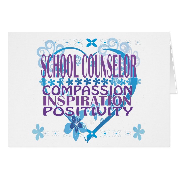 School Counselor Cards