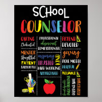 School Counselor Caring Dedicated Friend Devoted