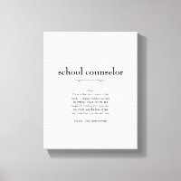 School Counselor Definition Appreciation Gift