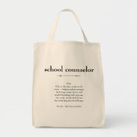 School Counselor Definition Appreciation Gift