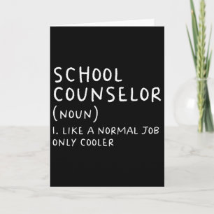 School Counselor Definition Fun Byck To School Fir Card