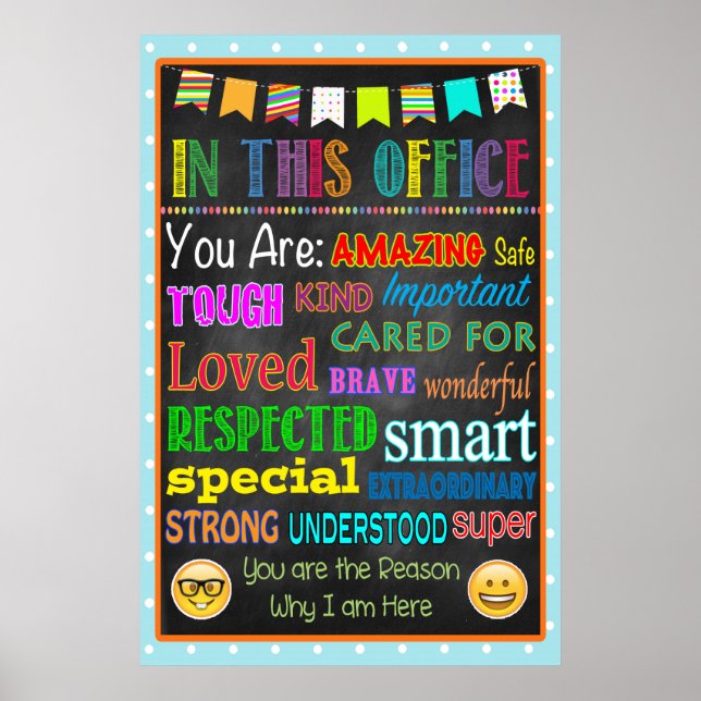 School Counselor Digital Poster (Front)