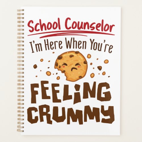 School Counselor Elementary Middle Cute Saying Planner