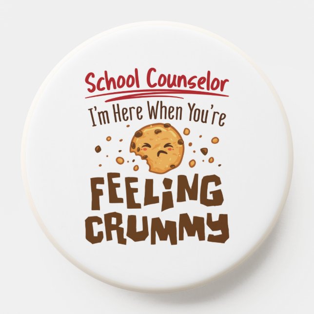 School Counselor Elementary Middle Cute Saying PopSocket (Popsocket)