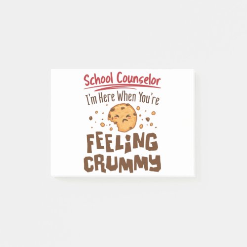 School Counselor Elementary Middle Cute Saying Post_it Notes