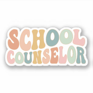School Counselor, Gift For School Counselor Sticker