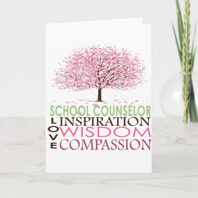 School Counselor Gifts Card (Front)