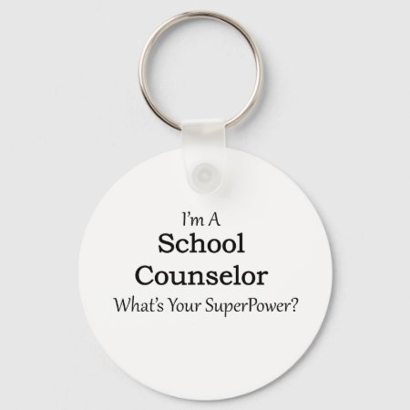 School Counselor Keychain
