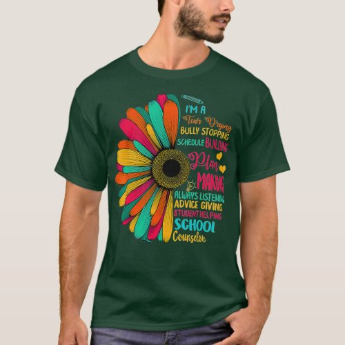 School Counselor National School Counseling Week e T_Shirt