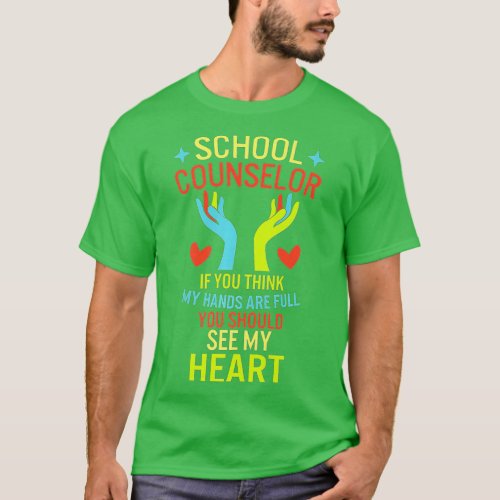 School Counselor National School Counseling Week e T_Shirt