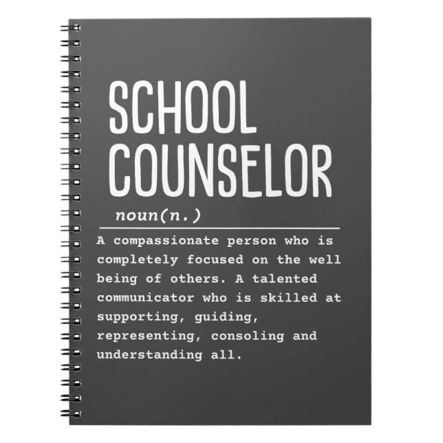 School Counselor  Notebook (Front)