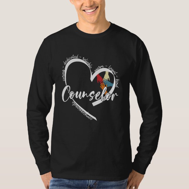 School Counselor Teacher Appreciation Funny Counse T-Shirt (Front)