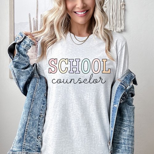 School Counselor  Teacher Appreciation T_Shirt