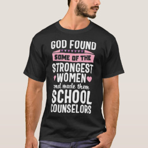 School Counselor Teacher Guidance Women Appreciati T-Shirt