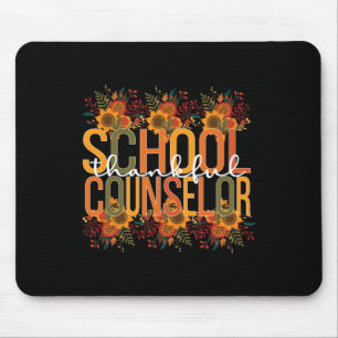 School Counselor Thanksgiving School Counseling Mouse Pad