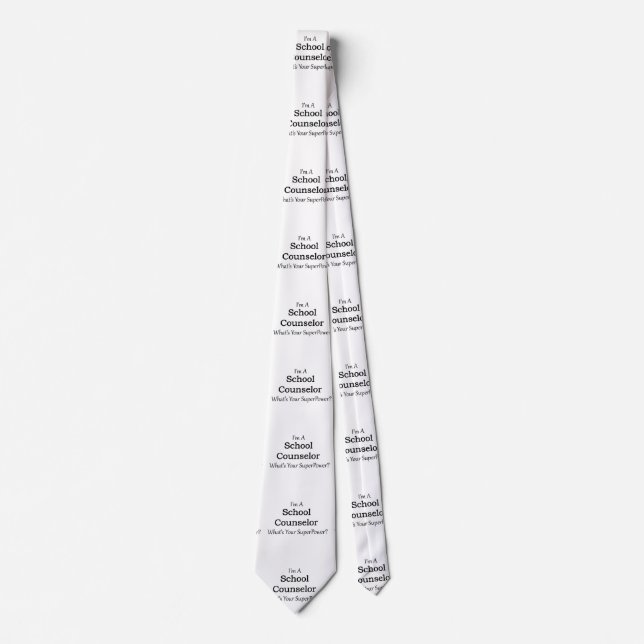 School Counselor Tie (Front)