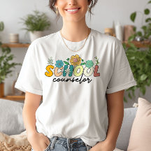 School Counselor Wildflower Teacher Cute Mom Funny