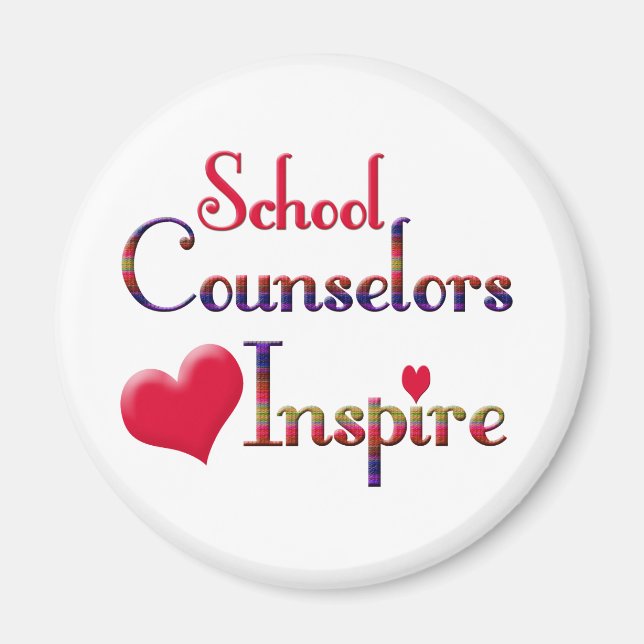 School Counselors Inspire Magnet (Front)
