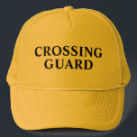 School Crossing Guard Trucker Hat<br><div class="desc">A bright hat for the crossing guard.</div>