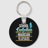 School Custodian Magician Caretaker Janitor Graphi