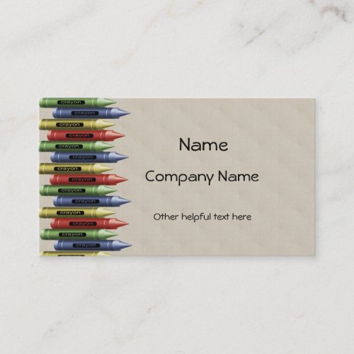 School Days Business Card