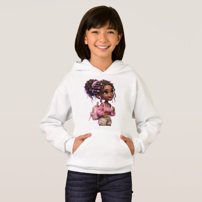 School Days Cute Ways Kids Hoodie (Front Full)