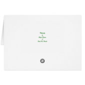 School Days Greeting Card (Back Horizontal)