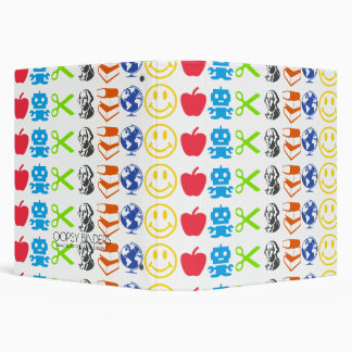 School Days Icons Binder