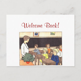 School Days Postcard