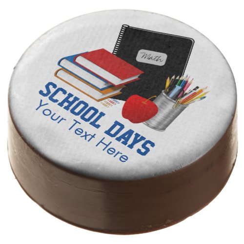 School Days School Supplies Dipped Oreos