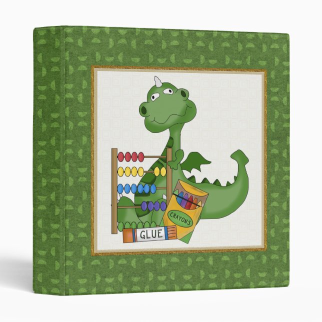 School Dino Binder (Front/Spine)
