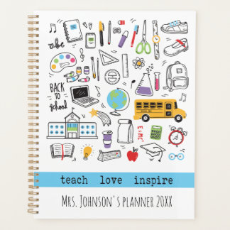 School elements teachers planner