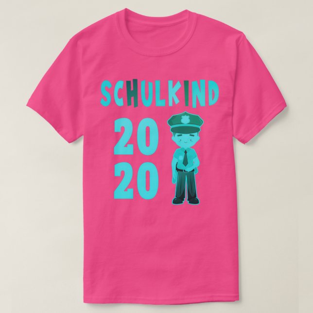 School enrolment police school child busdriver T-Shirt (Design Front)