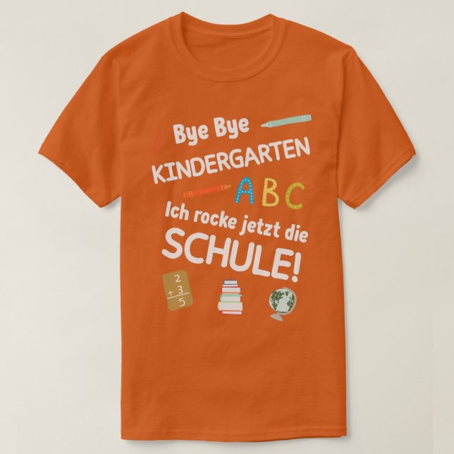 School enrolment start of school child 48 T-Shirt (Design Front)