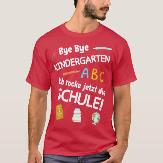 School enrolment start of school child 68 T-Shirt