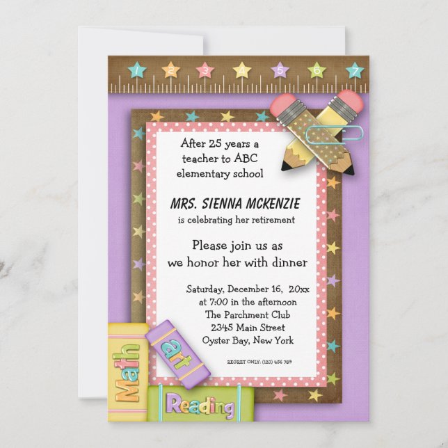 School Event Invitation (Front)