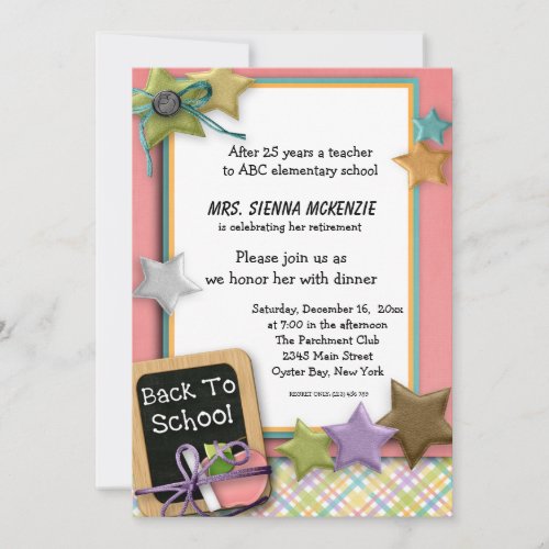 School Event Invitation