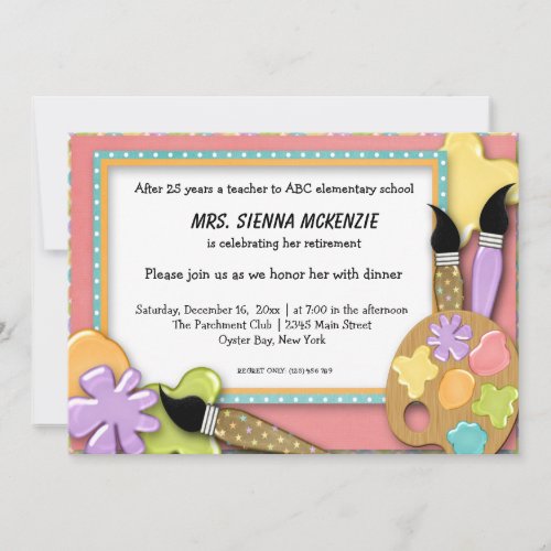 School Event Invitation