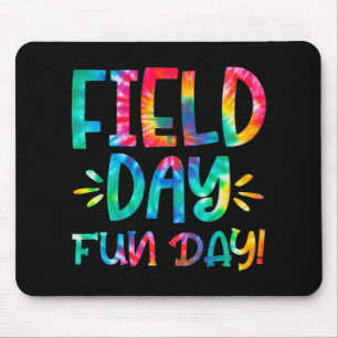 School Field Day Fun Tie Dye Field Day 2022 Teache Mouse Pad