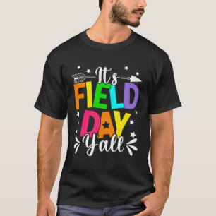School Field Day Teacher Boys Girls Kids Field Day T-Shirt